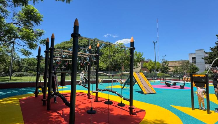 Parque Los Andes II se renueva con más deporte y un patio de juegos&nbsp;mejorado